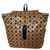 New Bao Bao Miyake Inspired Geometric Bag PU Backpack Lightweight Fashion GOLD