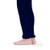 New Jefferies 2 pairs Ruffle Footless Tights 2-4 Years old Girl  NAVY BLUE