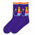 K. Bell Laurel Burch Women's Crew Socks 9-11 KIT KAT Cat Shoe 4-10 Purple Violet