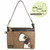 Chala Mini Crossbody Bag Pleather Small Purse Convertible TOFFY DOG Brown Beagle