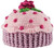 New San Diego Hat Co. PINK CUPCAKE Soft  6-12 months Baby girl gift