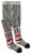  New Country Kids Gray Grey Stripes Dots Pom Pom TIGHTS 3-5 years Gift Soft 