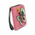 Chala ZIP AROUND WALLET Credit Card Faux Leather BUTTERFLY Wristlet Pink gift