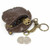 Chala Patch Crossbody Messenger Bag Canvas w/ Coin Purse HEDGEHOG Dark Brown