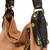  Chala Hobo Crossbody Large Bag FOX Vegan Leather PINK Convertible Coin Purse
