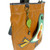 New Chala Handbag Everyday Tote BIRD Dark Orange Purse Bag & Fish Charm gift