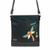 New Chala Sweet Messenger Crossbody Purse Bag Pleather DRAGONFLY Black Pleather