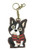 Chala Sweet Tote Hobo Teal Green gift Crossbody Shoulder Bag Boston Terrier Dog