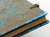 New Paperblanks JOURNAL Silver Filigree Maya Blue GRANDE Unlined 8.25  x 11.75