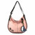 New Chala Hobo Crossbody Large Tote Bag WHALE Vegan Leather PINK Convertible