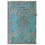 New Paperblanks JOURNAL Silver Filigree Maya Blue LINED Ultra 7 x 9 Diary Log