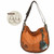 Nuevo Chala Hobo Cruzado Bolso de Mano Grande Piano Música Naranja Convertible