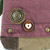 New Chala Patch Crossbody Messenger  Bag Canvas gift Mauve Purple Violet COW