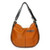 New Chala Hobo Crossbody Large Tote Bag IVORY PAW Orange Convertible Pleather
