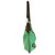 New Chala CONVERTIBLE Hobo Large Tote Bag LADYBUG Vegan Leather Teal Green gift