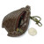 Chala CONVERTIBLE Hobo Large Tote Bag LADYBUG Pleather Dark Brown w/ Coin purse