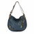 New Chala CONVERTIBLE Hobo Large Tote Bag TREBLE CLEF Vegan Leather Navy Blue