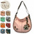 New Chala Hobo Large Tote Bag IVORY PAW Pink Pleather Convertible w/ Coin Purse