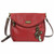 New Chala Charming Cross-body Bag Pleather Metal TREBLE CLEF Convertible Red