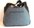 New Chala Handbag Bowling Zip Tote PIANO Music Large Bag Indigo Blue Pleather