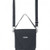 New Baggallini DIVIDE Cross body Charcoal Grey Gray Small purse bag gift