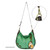 Nuevo Chala Convertible Hobo Bolso de Mano Grande Lazzy Gato Vegano Cuero