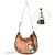 Nuovo Chala Hobo Grande Borsa Shopper Pianoforte Rosa Ecopelle Convertible W/