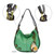 Nuovo Chala Trasformabile Hobo Grande Borsa Shopper Lazzy Gatto per Vegani Pelle