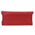 Nuevo Chala Encantador Cruzado Bolsa Cuero Artificial Metal Paw Print Cabrio Red