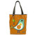 Neu Chala Handtasche Alltag Tragetasche Vogel Dunkelorange Tasche & Fisch Charm