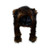 Neuf San Diego Co.Marron Foncé Ours Oreilles Casquette & Pompon Fausse Fourrure