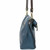 New Chala Charming Crossbody Bag Pleather Convertible Metal DOG Navy Blue gift