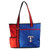 New MLB Carryall Gametime Tote Bag Purse Licensed TEXAS RANGERS Embroiderd gift