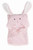 Bearington Baby BUNNY HUGS Rabbit Hooded Towel Pink
