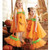 Neu Mud Pie Fall Halloween Kürbis Tüll Kleid Orange 12 Mos To 4t Mädchen Kostüm