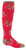 New Sock it to Me Knee High Socks SOCK MONKEY Red  Age 4-7  Girls Boys gift