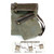 New Chala Handbag GEMINI Crossbody SLIM CAT Bag Messenger Grey Gray Pleather