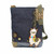 New Chala Handbag Patch Cross-body Messenger Denim Navy Blue Bag Cute gift Llama