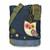 Nuovo Chala Messengr Patch Tracolla Gufo II Jeans Blu Navy Borsetta Portamoneta