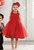 New Mud Pie RED ROSETTE PARTY DRESS Christmas Holiday Valentines 2T, 2 yrs gift