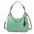 New Chala Sweet Tote Hobo Metal TREBLE CLEF Music Teal Green gift Crossbody Bag