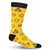 K.Bell Men's 2 pairs Crew Socks Shoe Size 6.5-12 Fun Novelty EMOTICON EMOJIS 