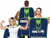 New NFL SEATTLE SEAHAWKS Team Fan Flag Wave it or Waar it Blue 31 x 47 in Gift