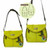 New Chala Charming Crossbody Bag Pleather Metal Convertible Teal Green OWL gift