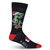 K. Bell Men's 2 prs Crew Socks Shoe Size 6.5-12 Novelty CHRISTMAS REX Dinosaur