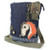 New Chala Patch Messenger Cross-body Denim Navy Blue Bag gift HORSE Coin Purse