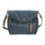 New Chala Charming Crossbody Bag Pleather ConvertIble FEATHER Navy Blue gift