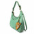 New Chala Sweet Hobo Teal Green gift Crossbody Shoulder Bag TIGER  Coin Purse