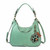 New Chala Sweet Tote Hobo PAW PRINT Teal Green gift Crossbody Shoulder Bag gift