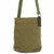 New Chala Messenger Patch Cross body Metal Sea Turtle Olive Green Bag Canvas  